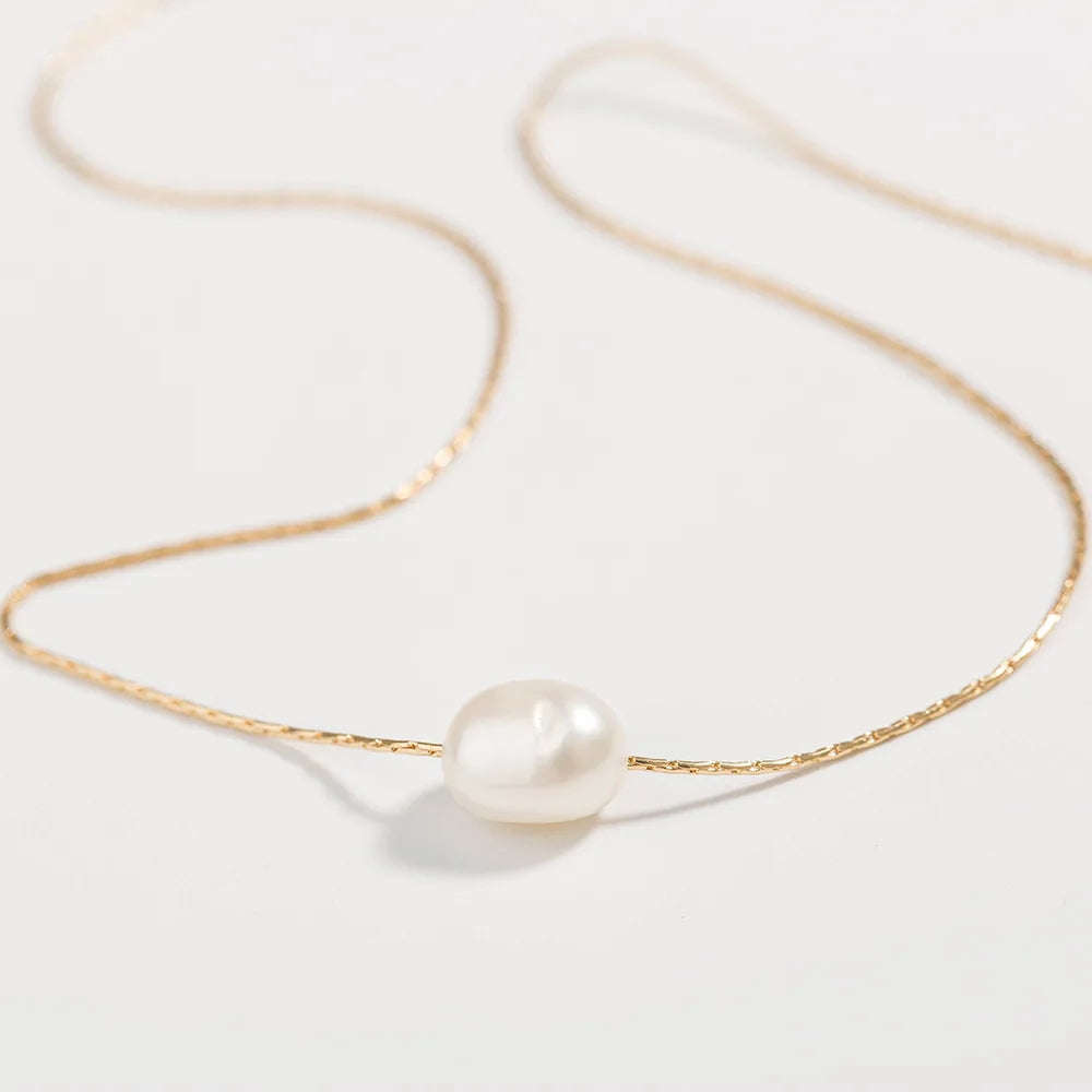 Luna Pearl Layered Necklace