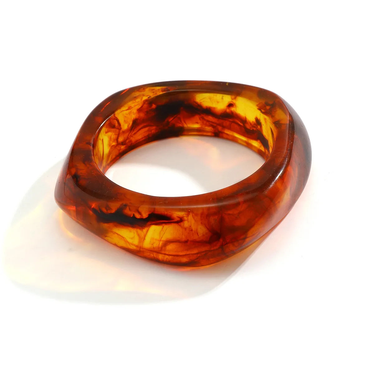 Vintage Resin Cuff Bangle Set