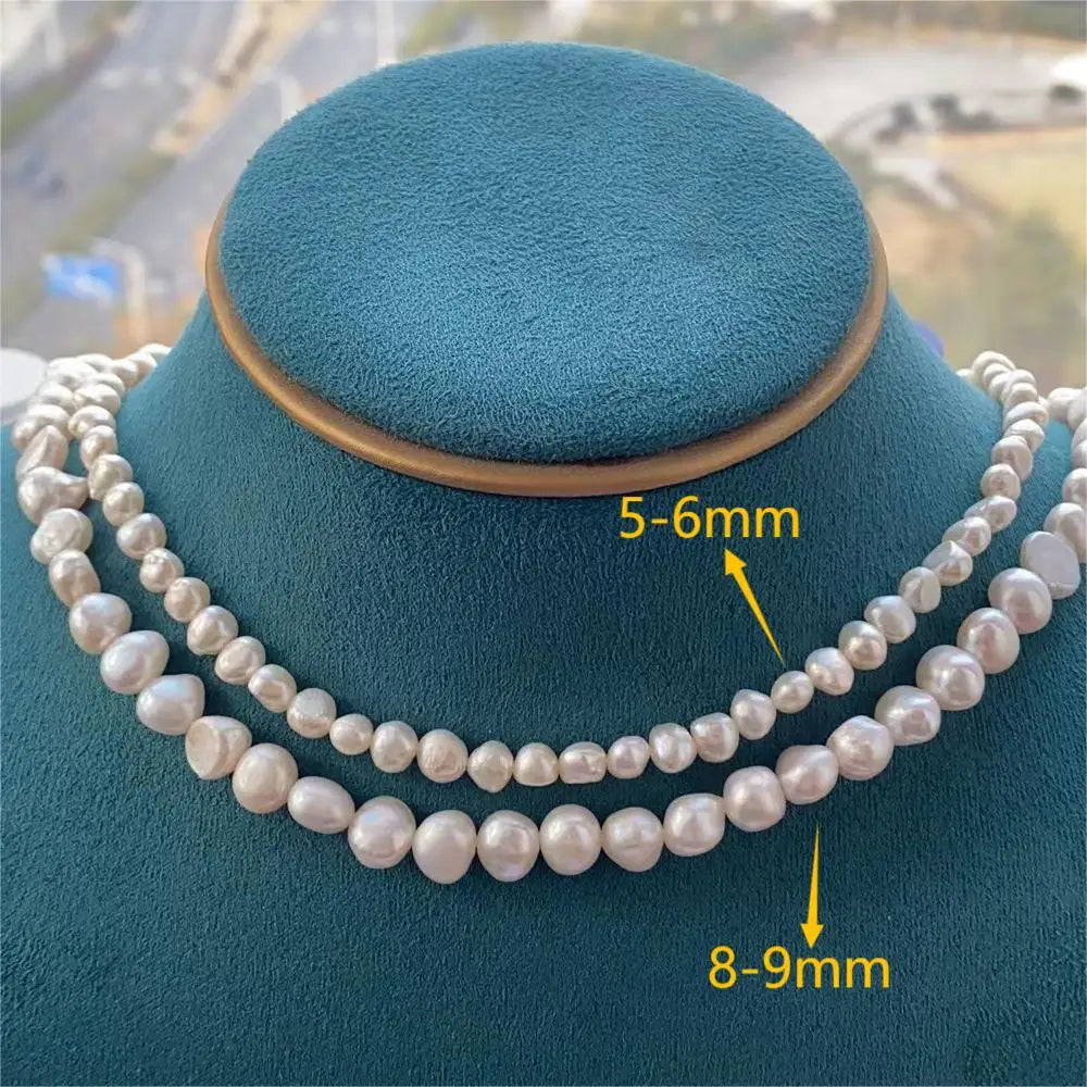 Celeste Layered Pearl Necklace