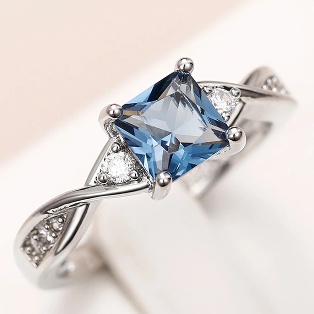 Celeste Blue Elegance Ring