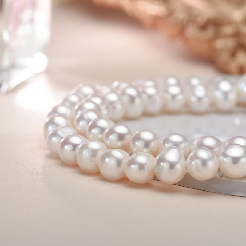 Sterling Silver Freshwater Pearl Bracelet (925)