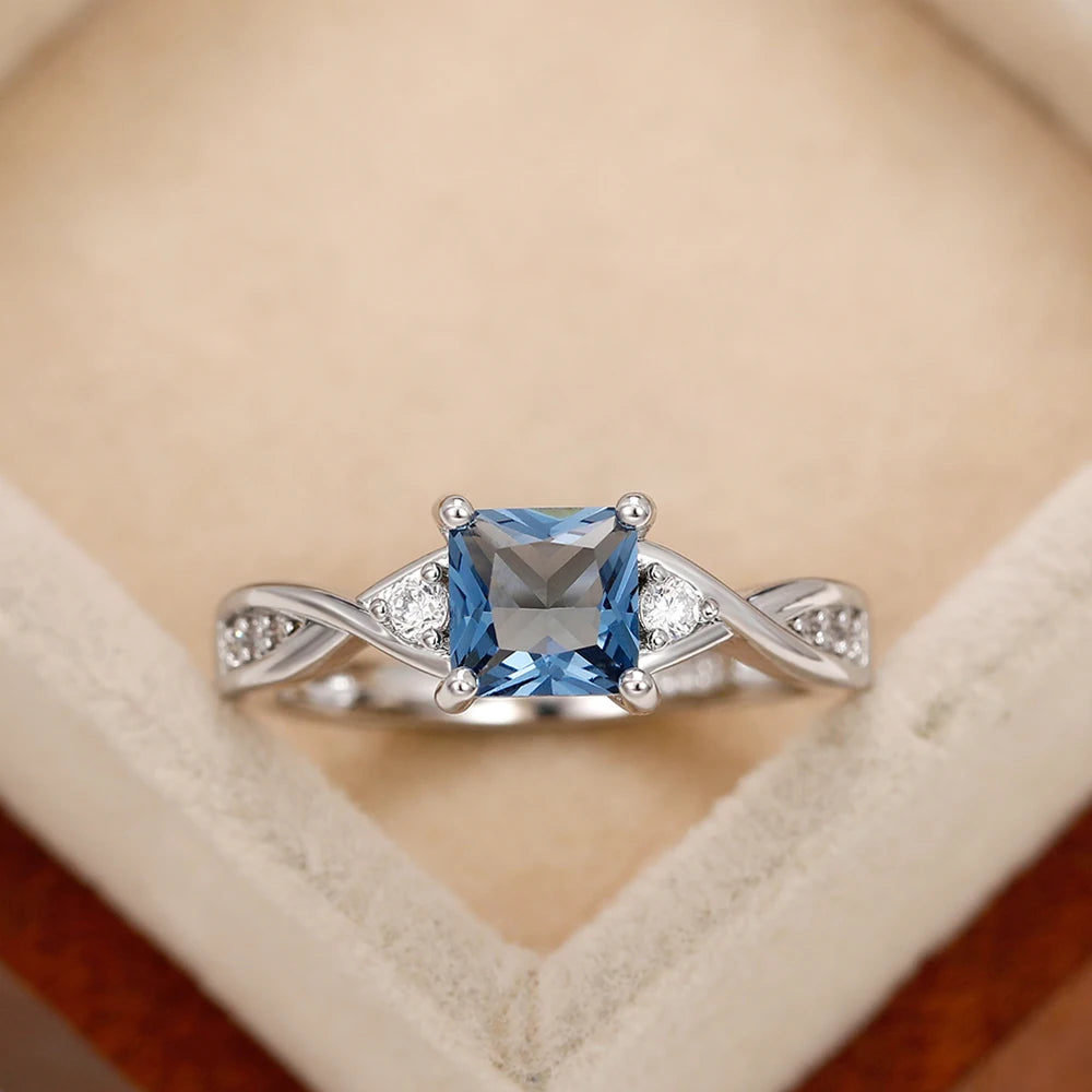 Celeste Blue Elegance Ring
