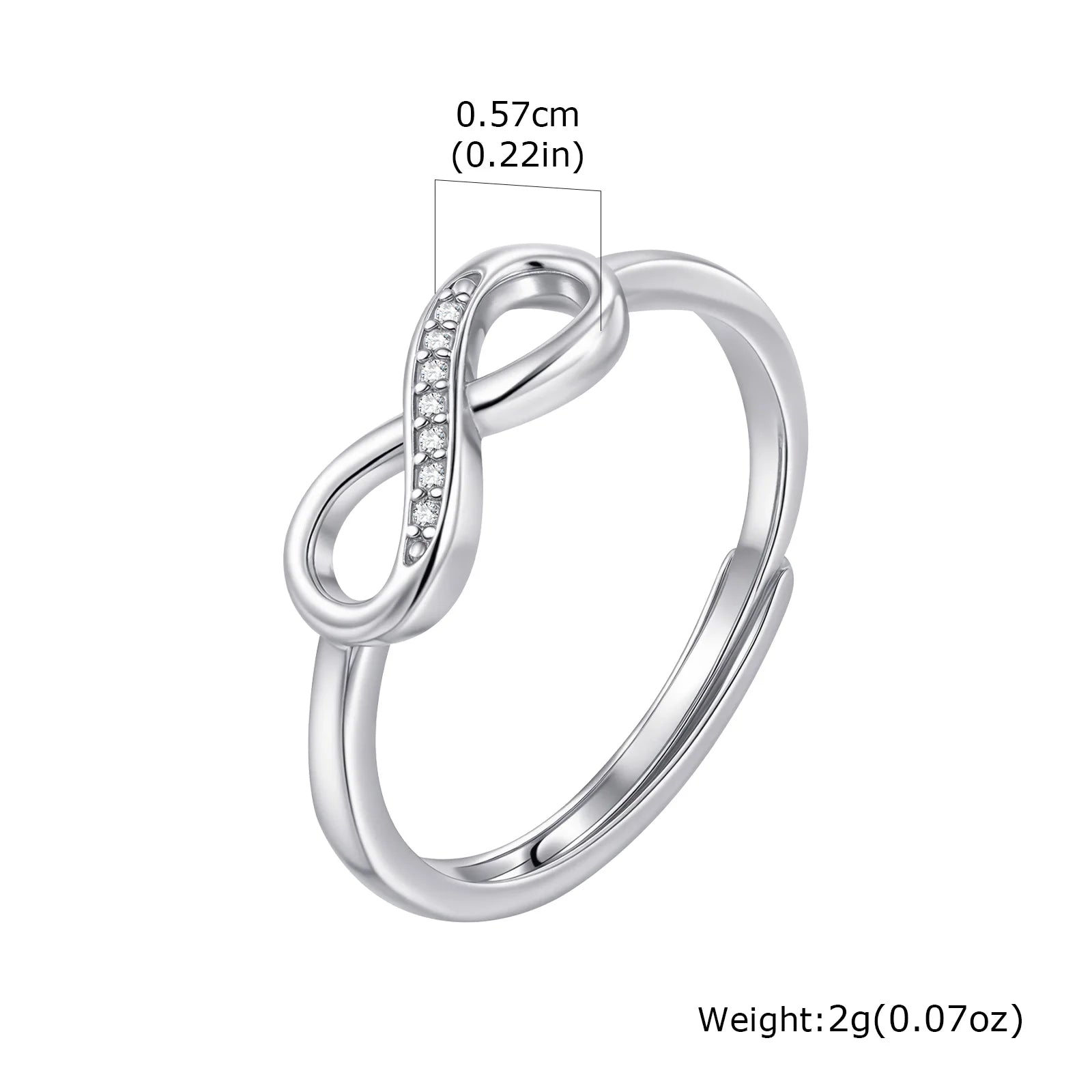 Eternal Grace Infinity Ring
