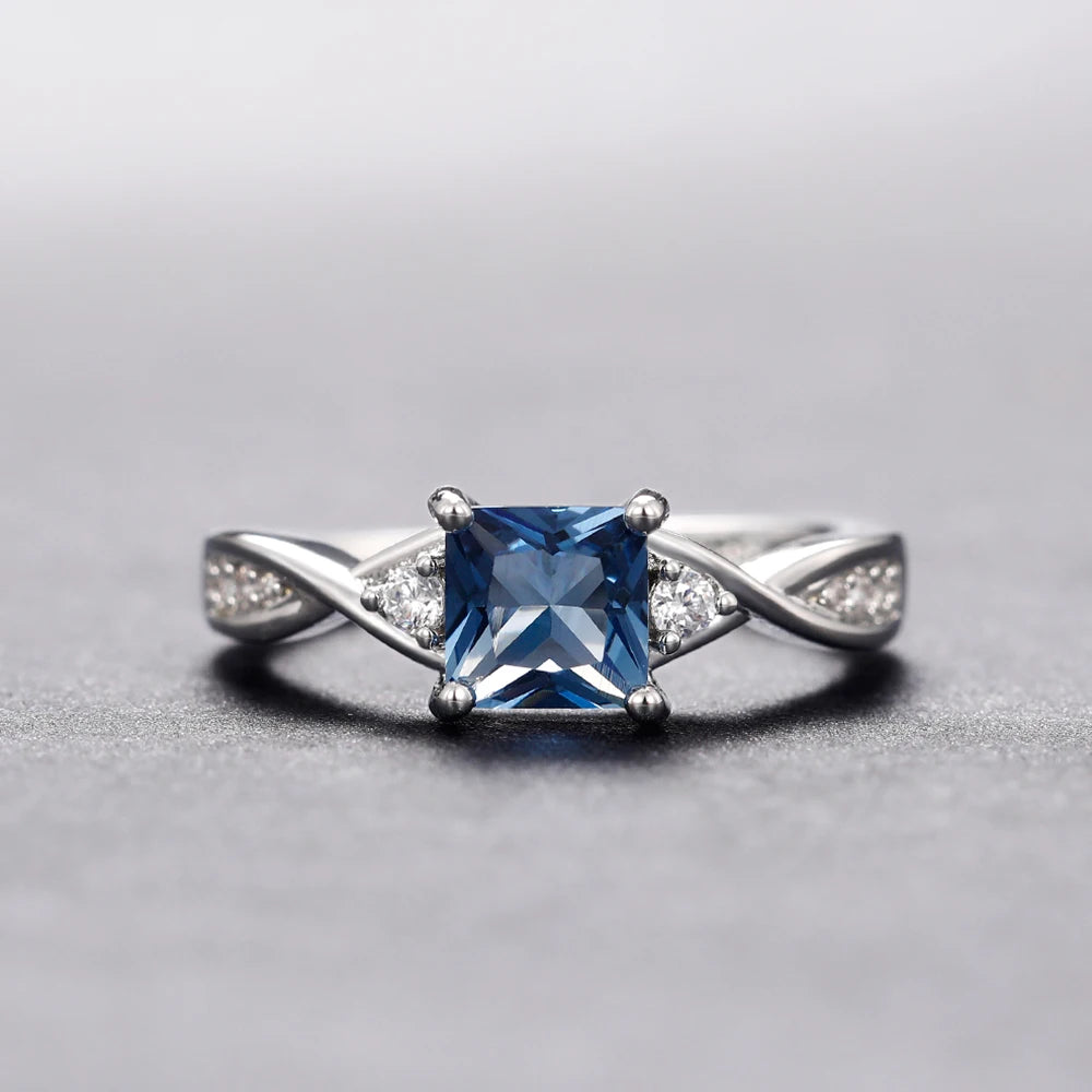 Celeste Blue Elegance Ring