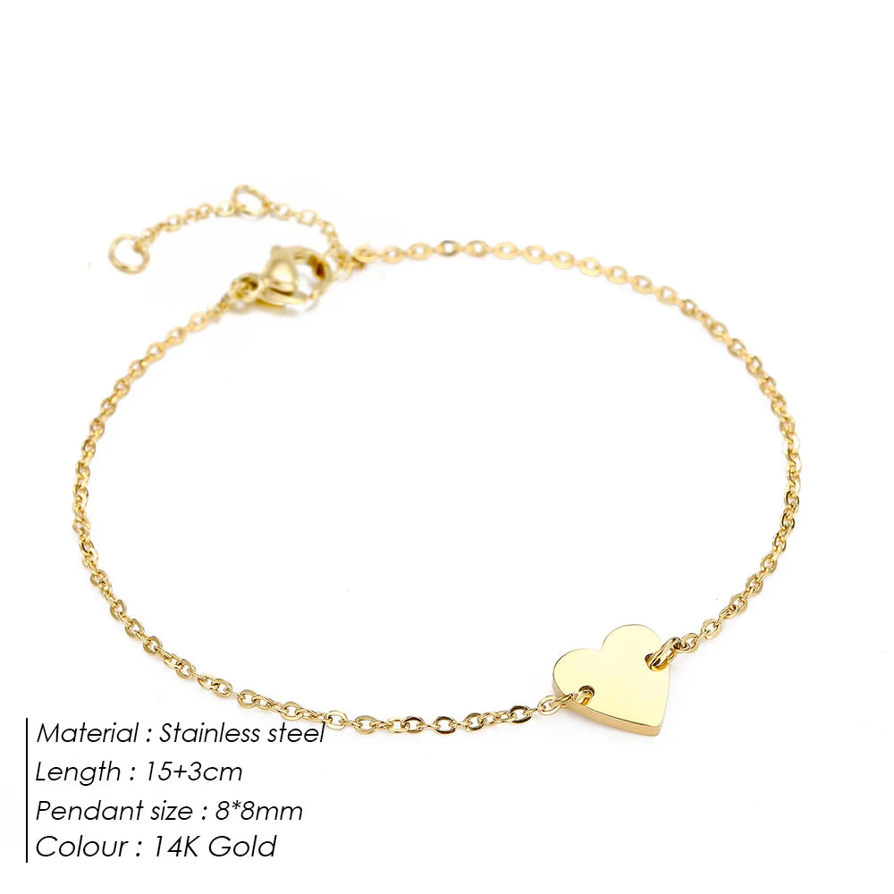 The Amora Heart Charm Bracelet