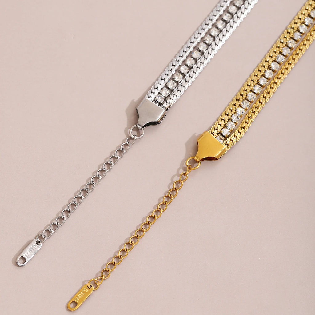 The Solara Luxe Tri-Layer Bracelet