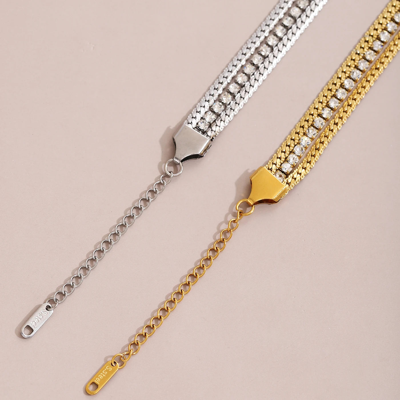 The Solara Luxe Tri-Layer Bracelet