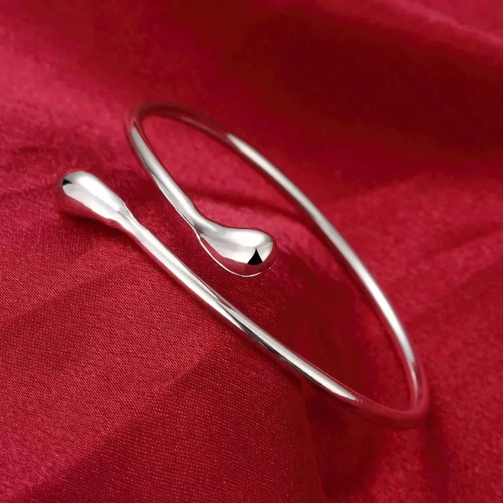Silver Dew 925 Sterling Cuff Bracelet