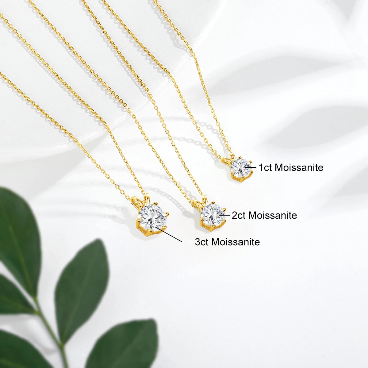 Lustre 14K Gold Diamond Necklace