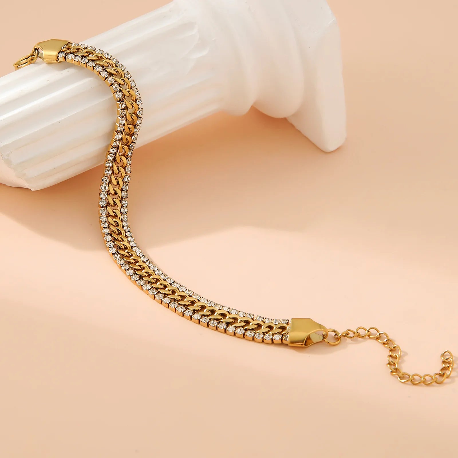 Golden Mirage Chain Bracelet