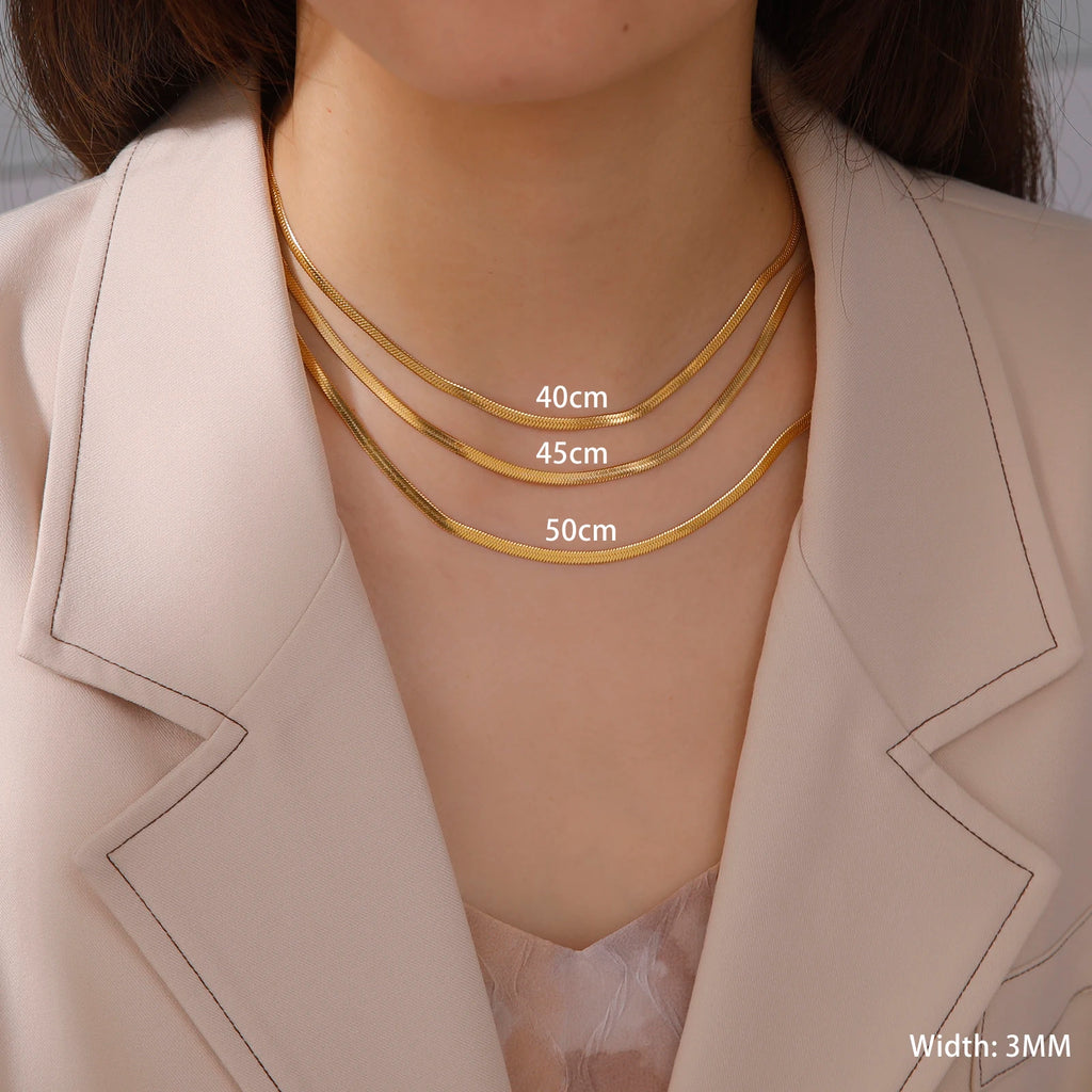 Golden Aura Chain Necklace