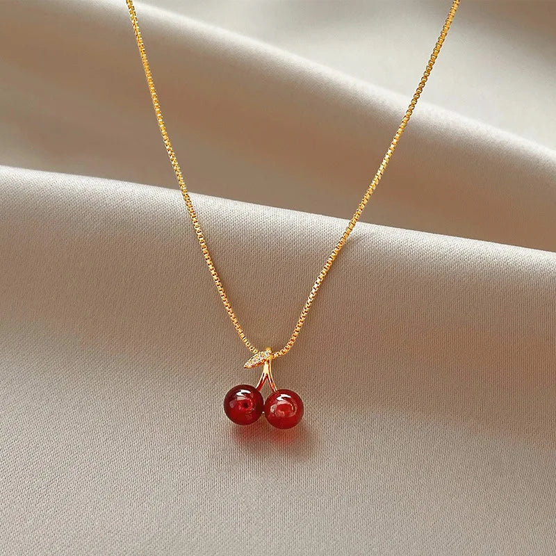 Cherry Glow Necklace