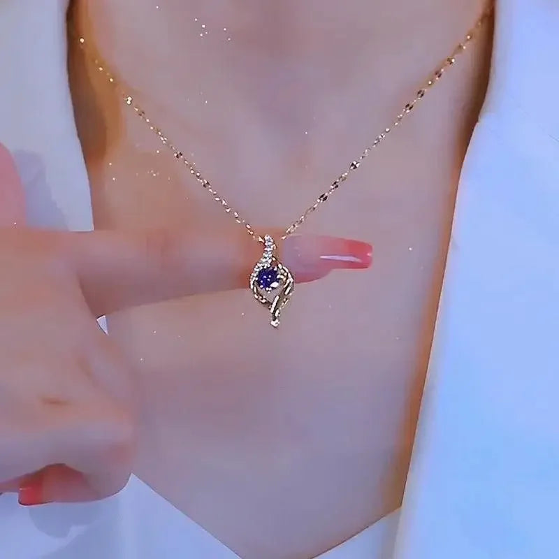 Aurora Blue Necklace