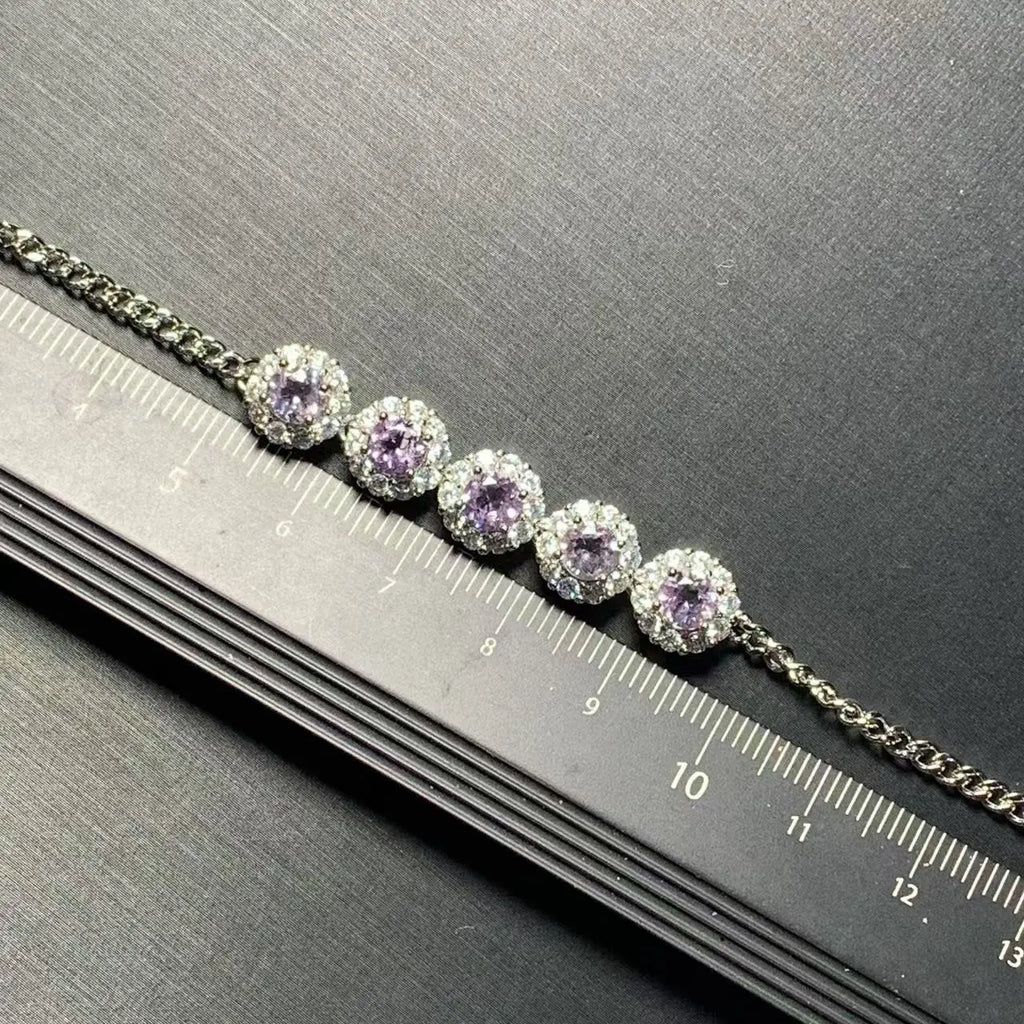 Amethyst Dawn Radiant Bracelet