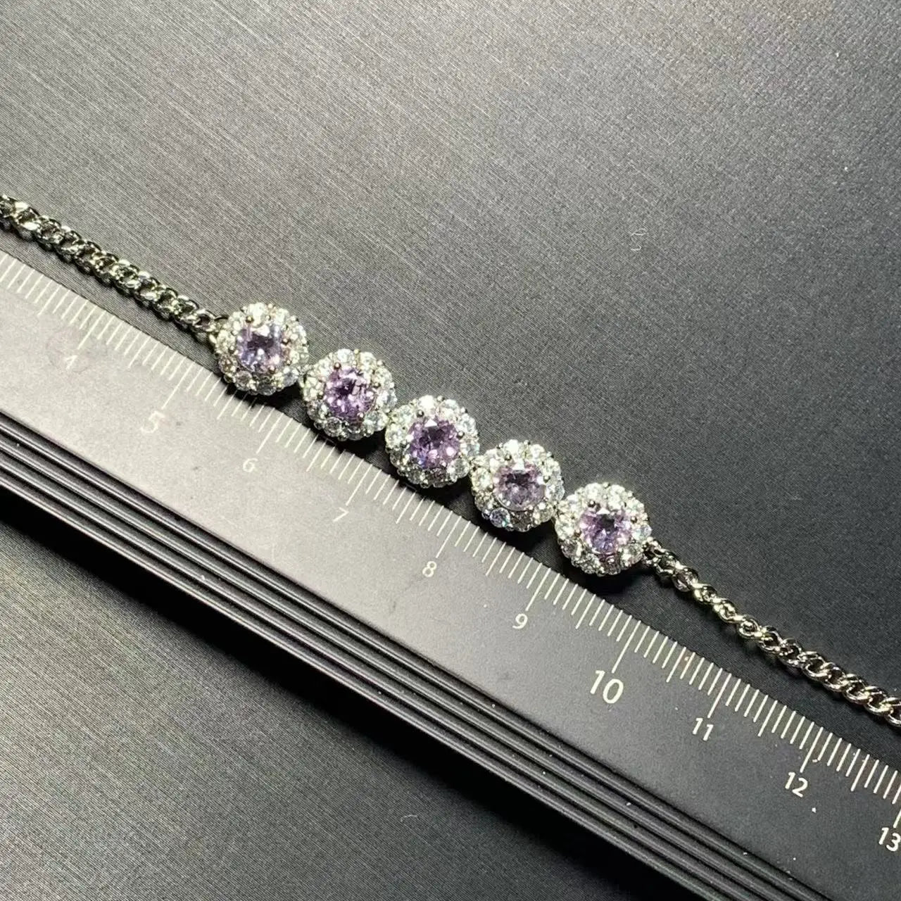 Amethyst Dawn Radiant Bracelet