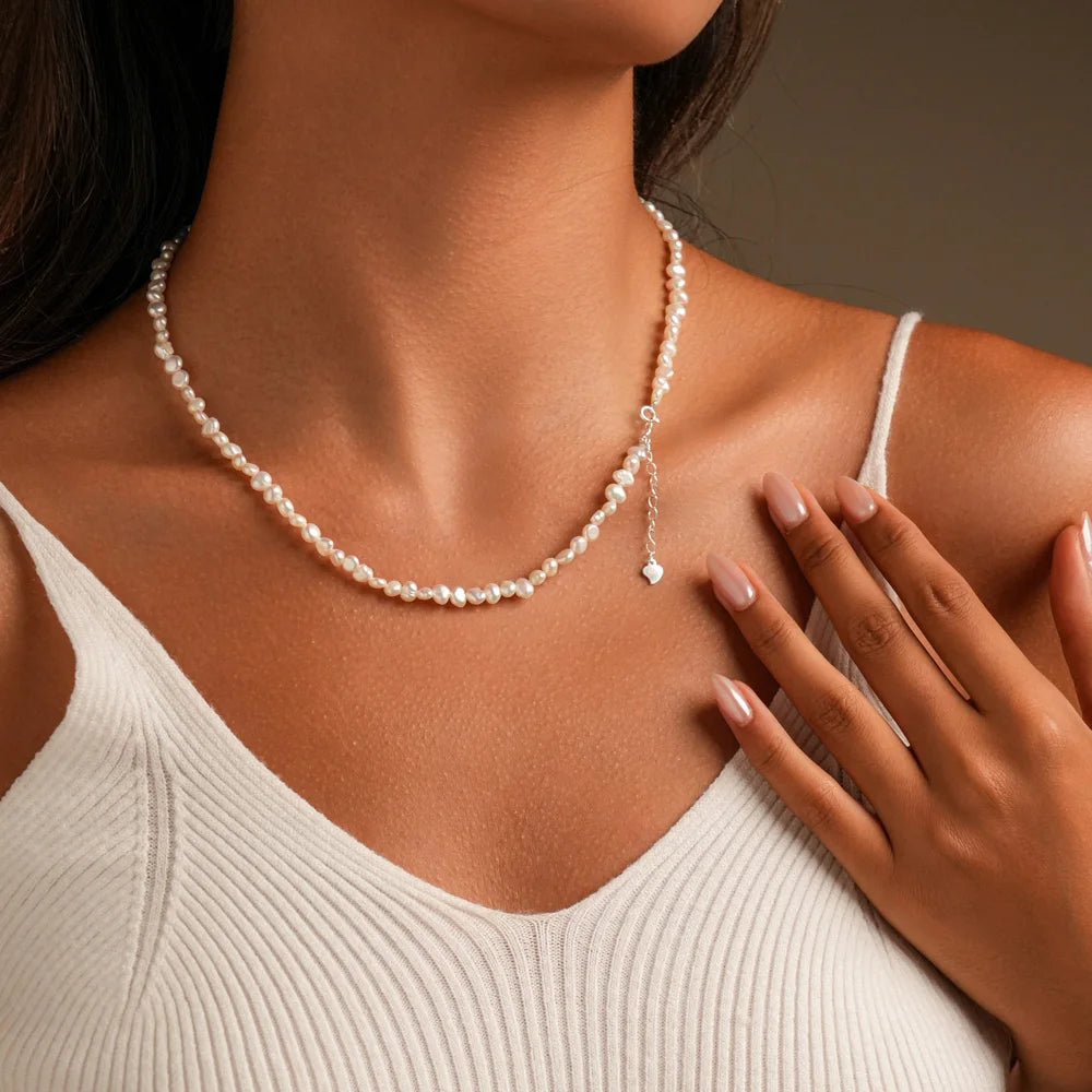 Luna Grace Pearl Necklace