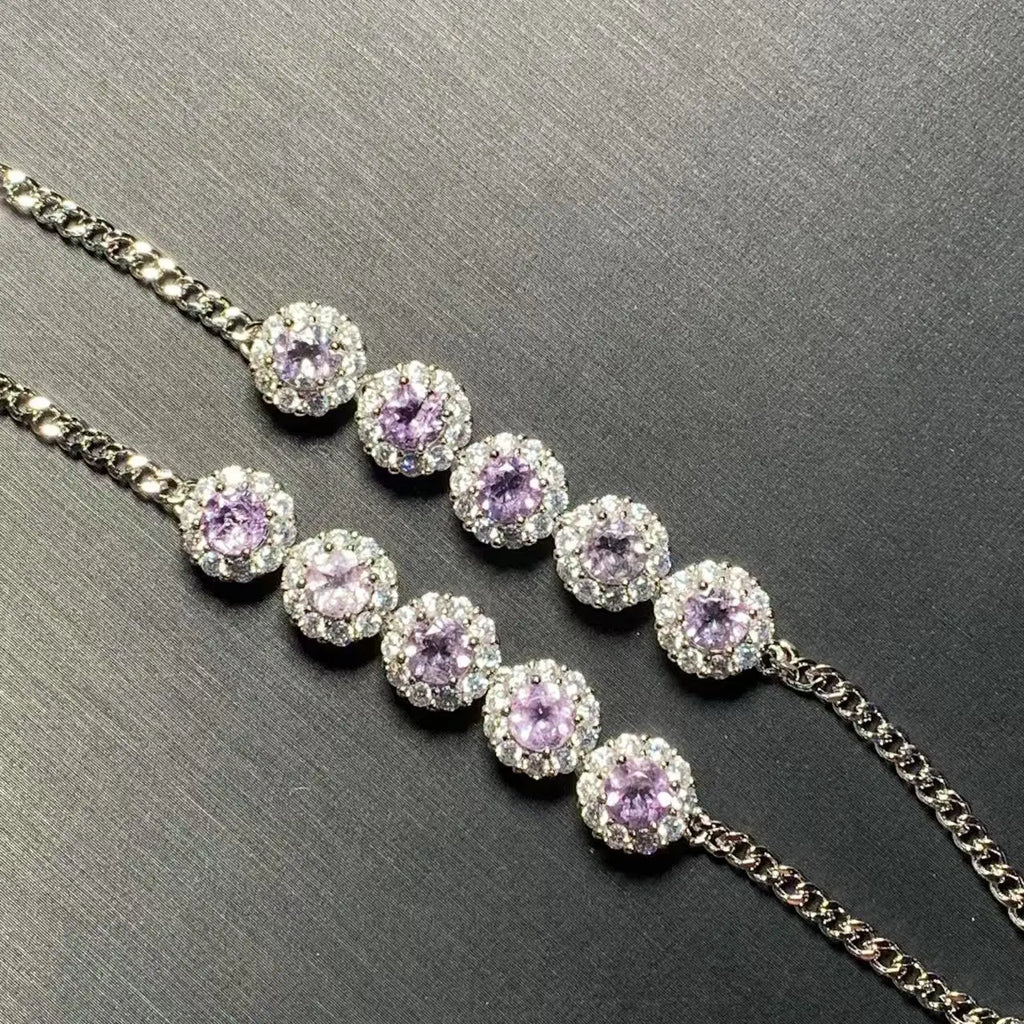 Amethyst Dawn Radiant Bracelet