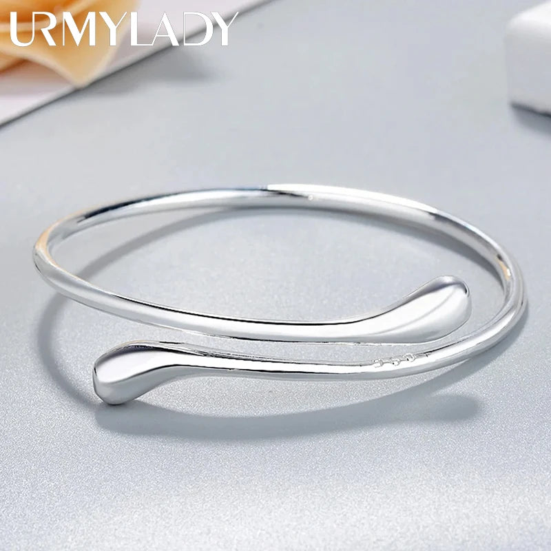 Silver Dew 925 Sterling Cuff Bracelet