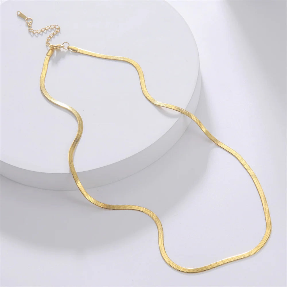 Golden Aura Chain Necklace