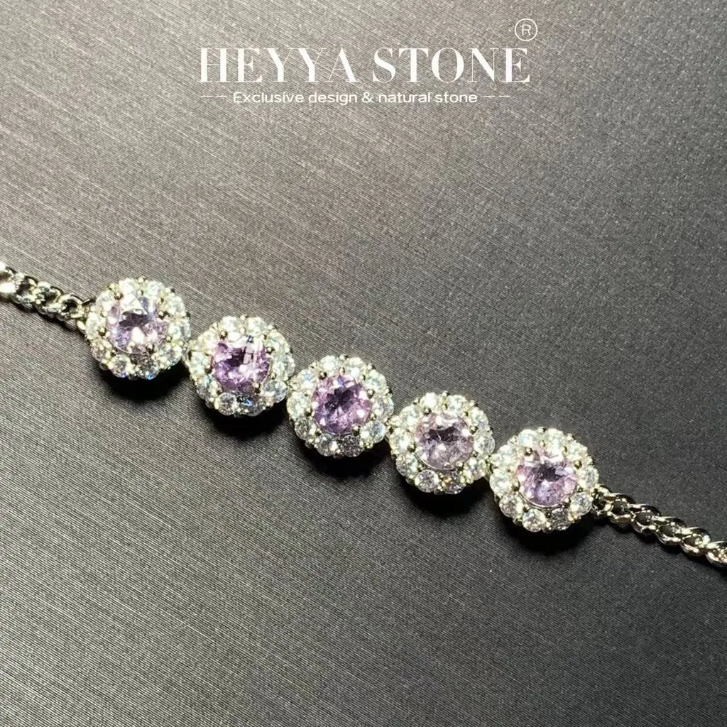 Amethyst Dawn Radiant Bracelet