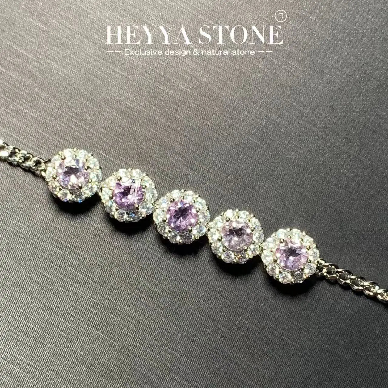 Amethyst Dawn Radiant Bracelet